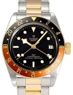 Tudor Black Bay GMT 79833MN-0001 41mm Yellow gold and Stainless steel Black