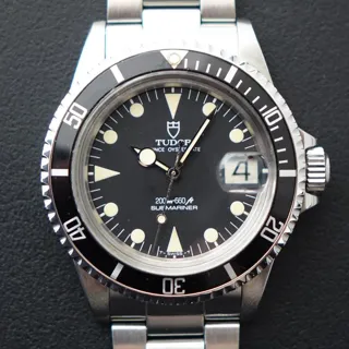 Tudor Submariner 76100 40mm Steel Black