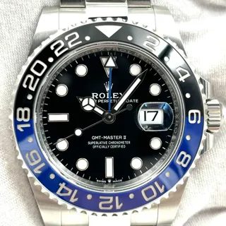 Rolex GMT-Master II 126710BLNR-0003 40mm Stainless steel Black