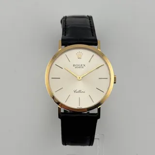 Rolex Cellini 4112 32mm Yellow gold White