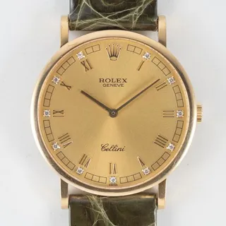 Rolex Cellini 5112 32mm Yellow gold