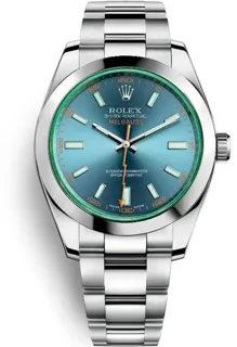 Rolex Milgauss 116400GV 40mm Stainless steel Blue