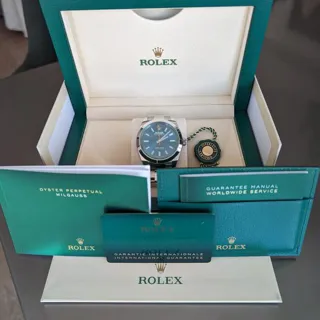 Rolex Milgauss 116400GV 40mm Stainless steel Blue