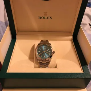 Rolex Milgauss 116400GV 40mm Stainless steel Blue