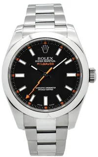 Rolex Milgauss 116400 40mm Stainless steel Black