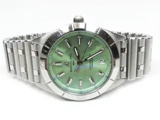 Breitling Chronomat A77310 Stainless steel Mint green