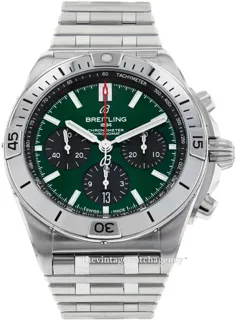 Breitling Chronomat AB0134101L1A1 Stainless steel Green