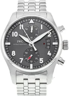 IWC Pilot Spitfire Chronograph IW387804 Stainless steel Gray