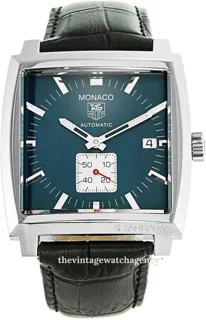 TAG Heuer Monaco WW2111.FC6204 38mm Stainless steel Blue