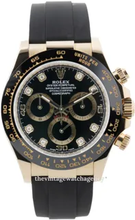 Rolex Daytona 116518LN-0078 Ceramic and Yellow gold Black