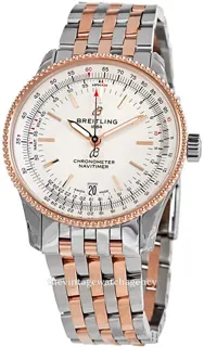 Breitling Navitimer U17325211G1U1 Stainless steel and Red gold Silver