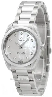 Omega Aqua Terra 220.10.28.60.55.001 Stainless steel White