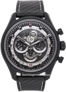 Zenith El Primero Chronomaster 49.2520.400/98.R578 Ceramic Skeletonized