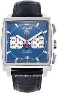 TAG Heuer Monaco CW2113.FC6183 38mm Stainless steel Blue