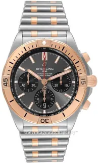 Breitling Chronomat UB0134101B1U1 Stainless steel and Red gold Grey