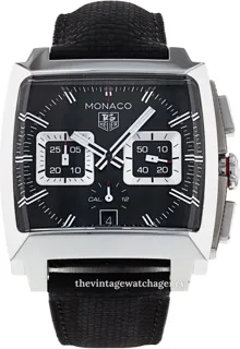 TAG Heuer Monaco CAL2113.FC6536 40.5mm Stainless steel Black