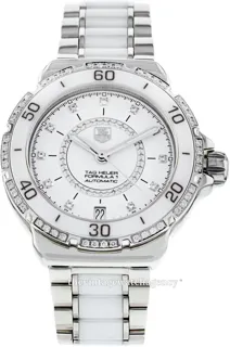 TAG Heuer Formula 1 WAU2213.BA0861 Ceramic and Stainless steel White