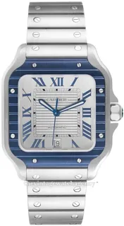 Cartier Santos WSSA0047 Stainless steel Silver