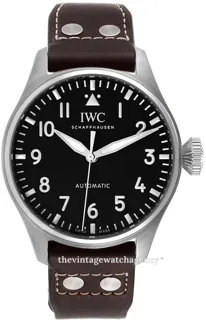 IWC Big Pilot IW329301 Stainless steel Black