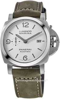 Panerai Luminor Marina PAM 01314 Brushed/polished steel White