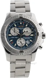 Breitling Colt Chronograph A7338811.C905.173A 44mm Brushed/polished steel Blue