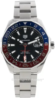 TAG Heuer Aquaracer 300M WAY201F.BA0927 Stainless steel Black