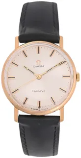 Omega Classic 161.009 33mm Yellow gold Silver