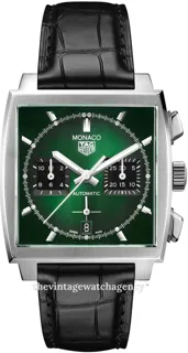 TAG Heuer Monaco CBL2116.FC6497 39mm Stainless steel Green