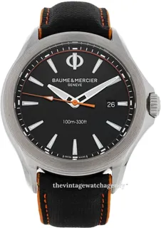 Baume & Mercier Clifton M0A10411 42mm steel Black