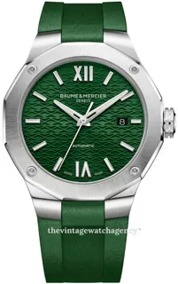 Baume & Mercier Riviera M0A10618 42mm Stainless steel Green