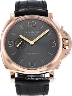 Panerai Luminor Due PAM 00675 18k rose gold Gray