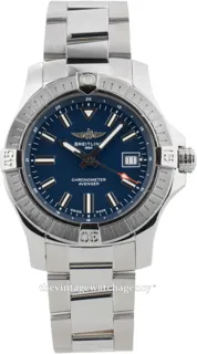 Breitling Avenger A17318101C1A1 43mm Stainless steel Blue