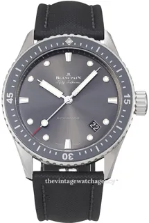 Blancpain Fifty Fathoms 5000-1110-B52A 43mm Stainless steel Gray