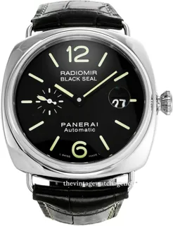 Panerai Radiomir Black Seal PAM 00287 Stainless steel Black