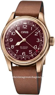 Oris Big Crown Pointer Date 01 754 7741 3168-07 5 20 58BR Bronze Red