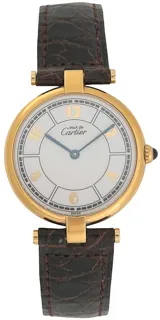 Cartier Vendôme 8100 Gold-plated White