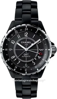 Chanel J12 H3101 41mm Black ceramic Black