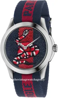 Gucci Le Marché des Merveilles YA126493 brushed/polished steel multi-colored