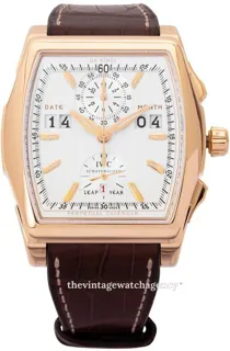 IWC Da Vinci Perpetual Calendar Di IW376107 Rose gold Silver