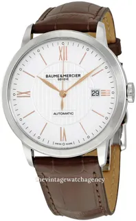 Baume & Mercier Classima MOA10263 40mm brushed/polished steel Silver