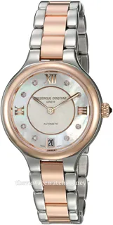 Frédérique Constant Classics Delight FC-306WHD3ER2B 33mm Brushed/polished steel White