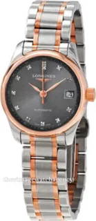 Longines Master Collection L2.128.5.07.7 Rose gold and Stainless steel Gray