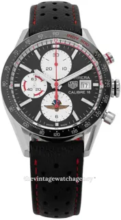 TAG Heuer Carrera CV201AS.FC6429 Ceramic and Stainless steel Black