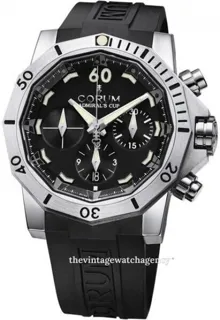 Corum Admiral's Cup 753-451-04-0371-AN22 46mm Titanium Black