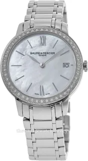 Baume & Mercier Classima M0A10478 31mm Brushed/polished steel White