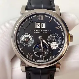 A. Lange & Söhne Langematik 310.026 38.5mm White gold Black