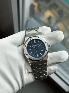 Audemars Piguet Royal Oak 16202ST.OO.1240ST.01 Stainless steel Blue