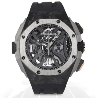 Audemars Piguet Royal Oak Concept 26221FT.OO.D002CA.01 44mm Carbon fiber and Ceramic and Rose gold and Titanium Skeletonized