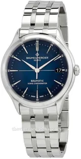 Baume & Mercier Clifton M0A10468 40mm Stainless steel Blue