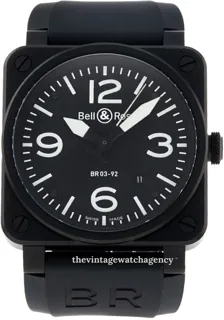 Bell & Ross Instruments BR0392-BL-CE 42mm Ceramic Black